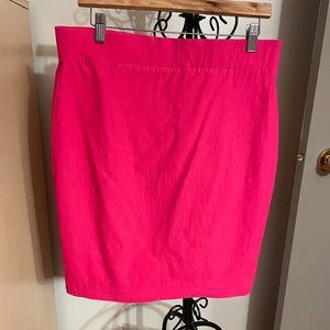 MICHAEL TYLER Hot Pink Pencil Skirt Made In Canada